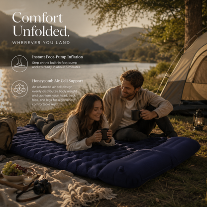 CampCloud Inflatable Mat Instant Comfort - Anywhere You Go