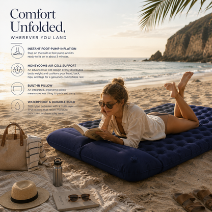 CampCloud Inflatable Mat Instant Comfort - Anywhere You Go