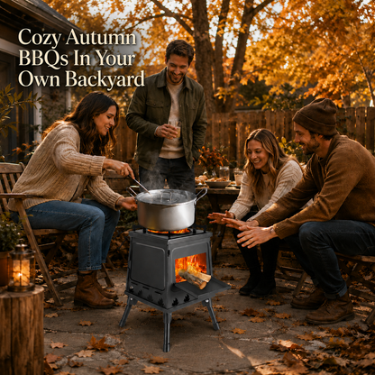 StickBlaze Foldable Wood Burning Stove - Never Pack Camp Fuel Again