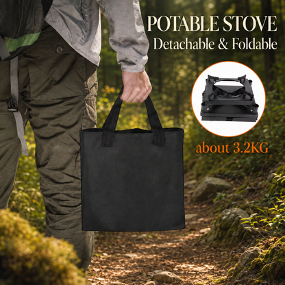 StickBlaze Foldable Wood Burning Stove - Never Pack Camp Fuel Again
